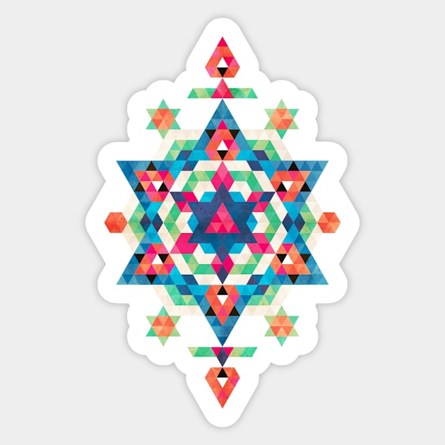 Bohemian Kilim Diamond Sticker by Piakolle